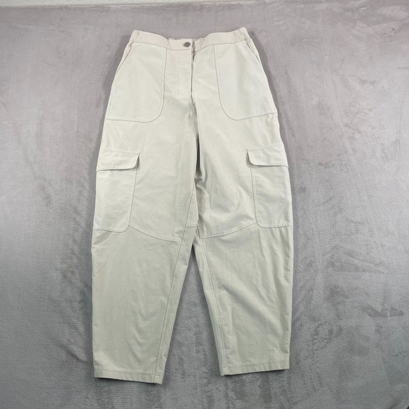 lululemon athletica Pants - Lululemon‎ Light Utilitech Cargo Pocket High-Rise Barrel Pants Wmn 29 Ivory $148